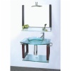 FRAMED GLASS BASIN