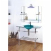 FRAMED GLASS BASIN