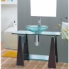 FRAMED GLASS BASIN